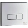 Комплект унитаза с инсталляцией WeltWasser MARBERG 410 + GELBACH 043 GL-WT + MAR 410 SE CR 10000011874 цвет Белый глянцевый с сиденьем Микролифт и клавишей смыва цвет Хром