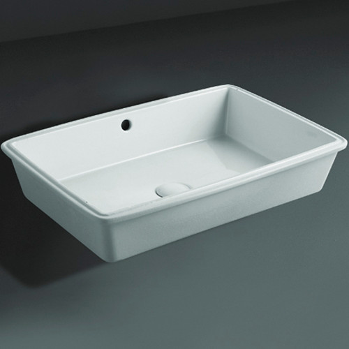 Раковина Simas Top E Lavabi D Arredo S60 bi Белая фаянс встраиваемый