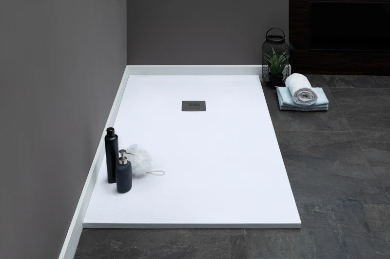 Душевой поддон из искусственного камня Aquanet Pleasure 120x90 256323 с антискользящим покрытием