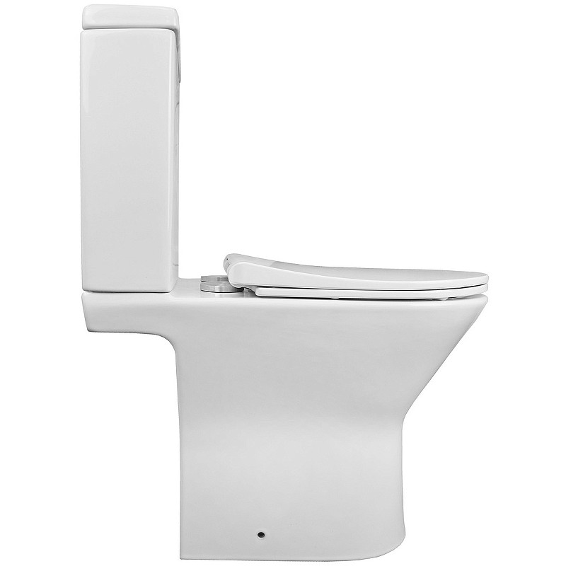 Унитаз компакт Azario Fretta New AZ-1223B с бачком и сиденьем Микролифт