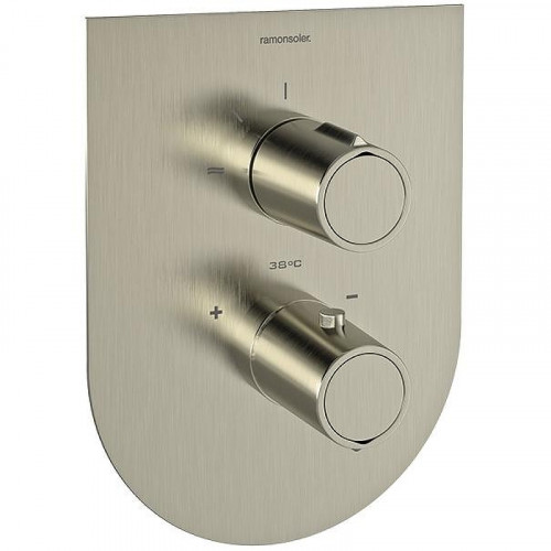 Смеситель для душа Ramonsoler Tzar 342411SNC с термостатом Никель брашированный