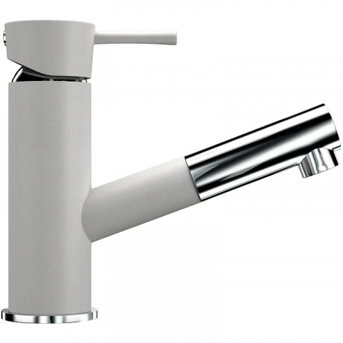 Смеситель для кухни Ulgran Classic U-009-341 Ультра-белый латунь