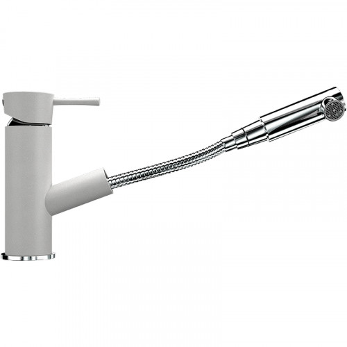 Смеситель для кухни Ulgran Classic U-009-341 Ультра-белый латунь