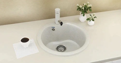 Смеситель для кухни Ulgran Classic U-009-341 Ультра-белый латунь