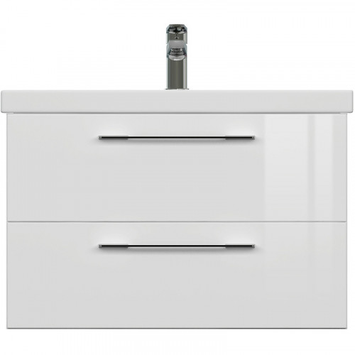 Тумба под раковину Cersanit Lara 70 64135 подвесная Белая МДФ / ЛДСП