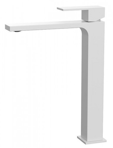 Смеситель для раковины Kaiser Cube 01311-4 цвет Белый матовый