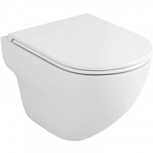 Унитаз Owl 1975 Wave Cirkel-H TOWLT190801 подвесной с сиденьем Микролифт фарфор подвесной