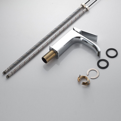 Смеситель для раковины Shevanik S4001 цвет Хром