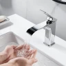 Смеситель для раковины Shevanik S4001 цвет Хром