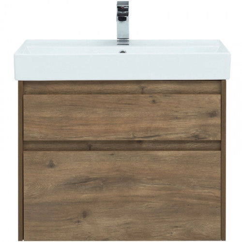 Комплект мебели для ванной Aquanet Nova Lite 75 254218 подвесной Дуб рустикальный МДФ / ЛДСП