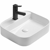 Раковина Vincea 50 VBS-50550 Белая фарфор накладная