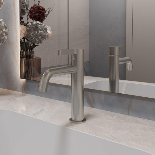 Смеситель для раковины Vincea Villa VBF-1VL1BN цвет Брашированный никель