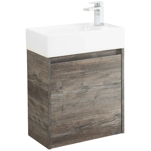 Тумба под раковину BelBagno Kraft Mini 50 R KRAFT MINI-500/260-1A-SO-PP-R подвесная Pino Pasadena МДФ / ЛДСП