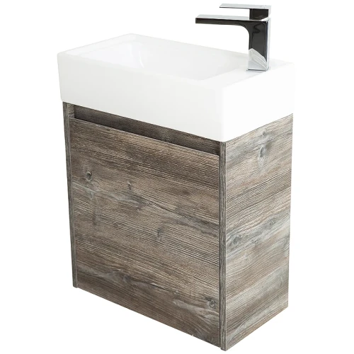 Тумба под раковину BelBagno Kraft Mini 50 R KRAFT MINI-500/260-1A-SO-PP-R подвесная Pino Pasadena МДФ / ЛДСП