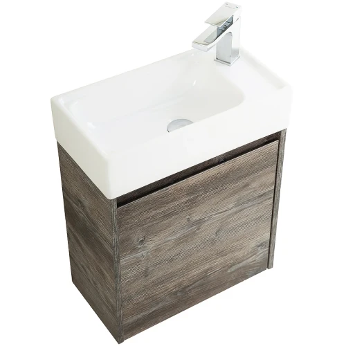Тумба под раковину BelBagno Kraft Mini 50 R KRAFT MINI-500/260-1A-SO-PP-R подвесная Pino Pasadena МДФ / ЛДСП