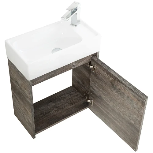 Тумба под раковину BelBagno Kraft Mini 50 R KRAFT MINI-500/260-1A-SO-PP-R подвесная Pino Pasadena МДФ / ЛДСП