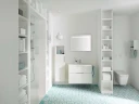 Тумба с раковиной Burgbad Eqio 95 SEYQ093F2009G0146C001*1 Белая глянцевая