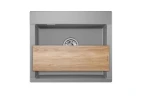 Кухонная мойка Granula Estetica 58 5804 цвет Алюминиум