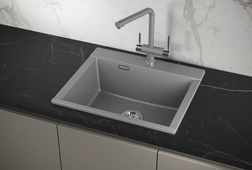 Кухонная мойка Granula Estetica 58 5804 цвет Алюминиум