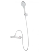 Смеситель для душа Wonzon & Woghand Inn WW-B1005-A-MW с термостатом цвет Белый матовый