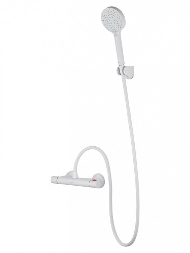 Смеситель для душа Wonzon &amp; Woghand Inn WW-B1005-A-MW с термостатом цвет Белый матовый