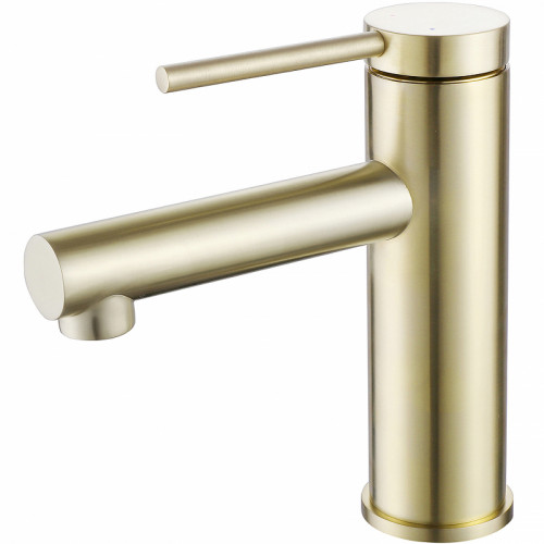 Смеситель для раковины Abber Emotion AF8810G Золото матовое латунь