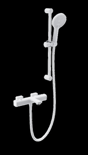 Смеситель для ванны Wonzon &amp; Woghand Solid WW-C2011-A-MW с термостатом цвет Белый матовый