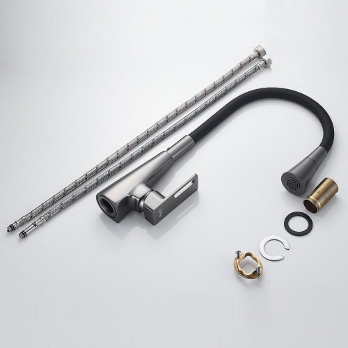 Смеситель для кухни Raffine F313T-3 цвет Оружейная сталь