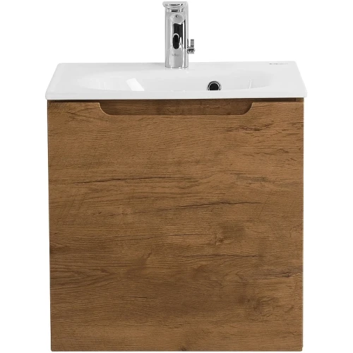 Тумба под раковину BelBagno Etna 50 L ETNA-500-1A-SO-RN-P-L подвесная Rovere Nature МДФ / ЛДСП
