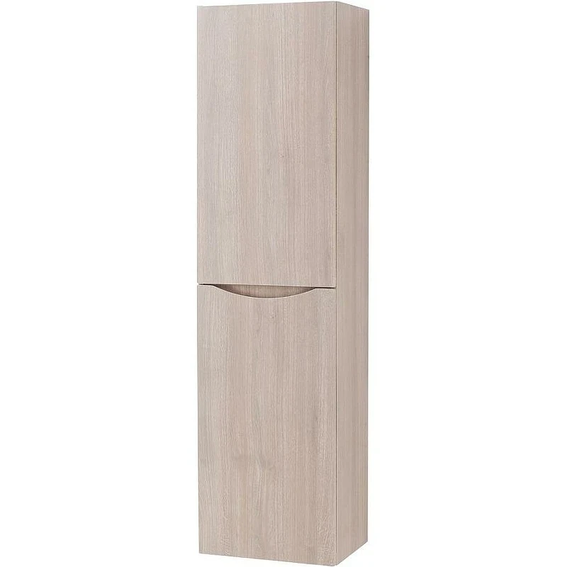 Шкаф пенал BelBagno Fly-Marino 40 L FLY-MARINO-1500-2A-SC-RG-P-L подвесной Rovere grigio МДФ / ЛДСП