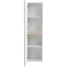 Шкаф пенал BelBagno Fly-Marino 40 L FLY-MARINO-1500-2A-SC-RG-P-L подвесной Rovere grigio МДФ / ЛДСП