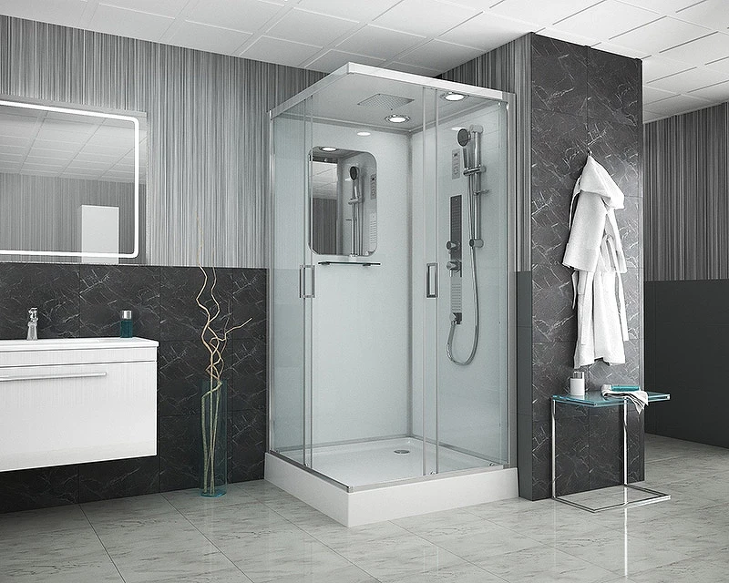 Душевая кабина Niagara Premium 90x90 NG-6001-01GQ с гидромассажем