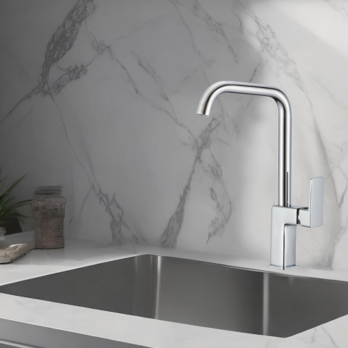 Смеситель для кухни WesnaArt Narcis NAR06-150-25432 Хром латунь