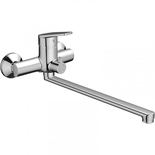 Смеситель для ванны Dorff Prime new D4019500 универсальный Хром латунь на стену