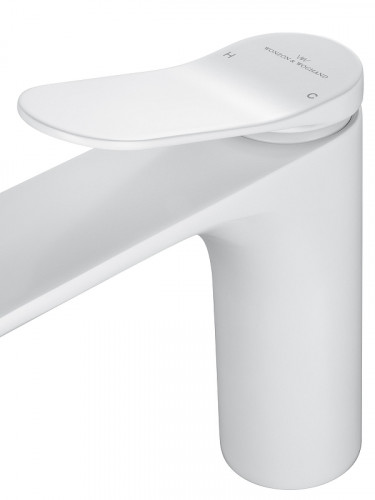 Смеситель для раковины Wonzon &amp; Woghand WW-A40482-MW цвет Белый матовый