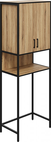 Шкаф пенал DIWO Элиста 65 СФ27573 над стиральной машиной цвет Дуб крафт золотой