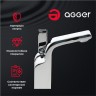 Смеситель для раковины Agger Strong A1402100 Хром латунь
