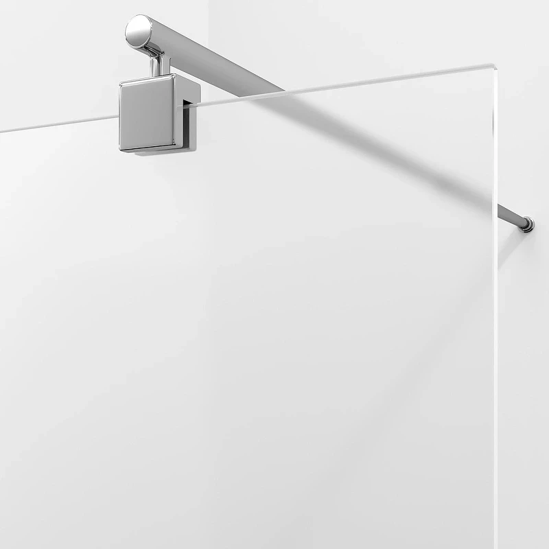 Душевая перегородка WasserKRAFT Rur 120 30W40-MG профиль цвет Хром стекло матовое