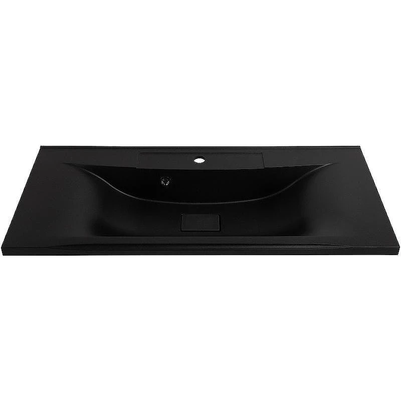 Раковина BelBagno 100 BB1000/445-LV-ART-PR-NERO Черная матовая