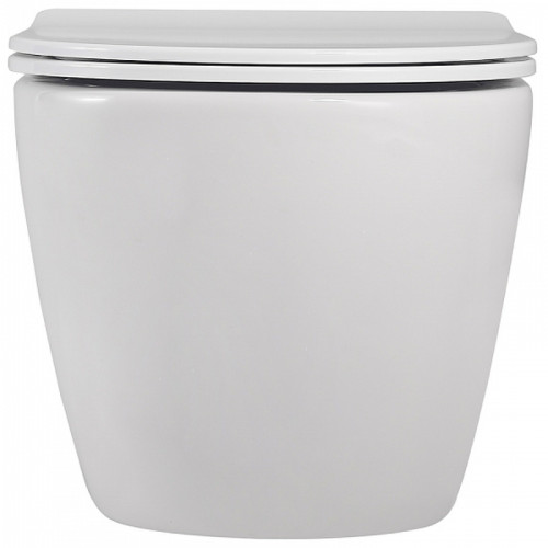 Комплект унитаза с инсталляцией Abber Bequem AC1100-AC0105-AC0120 с сиденьем Микролифт и клавишей смыва Хром фаянс подвесной