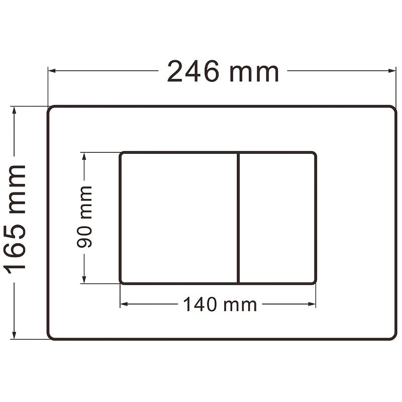 Комплект унитаза с инсталляцией Abber Bequem AC1100-AC0105-AC0120 с сиденьем Микролифт и клавишей смыва Хром фаянс подвесной