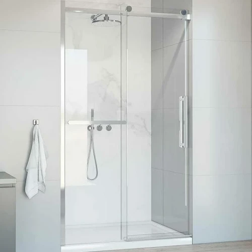 Душевая дверь Vincea Como Soft 130 VDS-1CS130CL профиль Хром стекло прозрачное