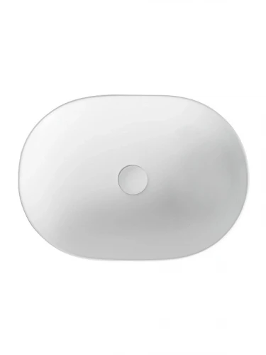 Тумба с раковиной Orange Отто 130 Ot-130TuMDF+B05-480W подвесная цвет Белый глянцевый