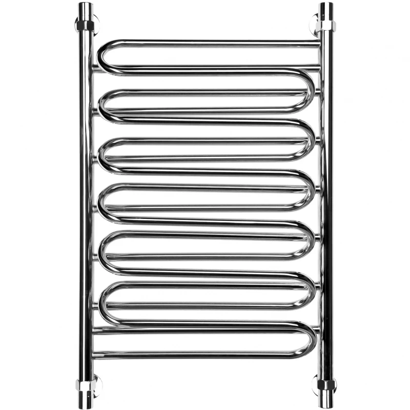 Водяной полотенцесушитель Ника Curve ЛZ (г) 80x50 Хром нержавеющая сталь