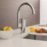 Смеситель для кухни Grohe Eurosmart 33202003 Хром латунь