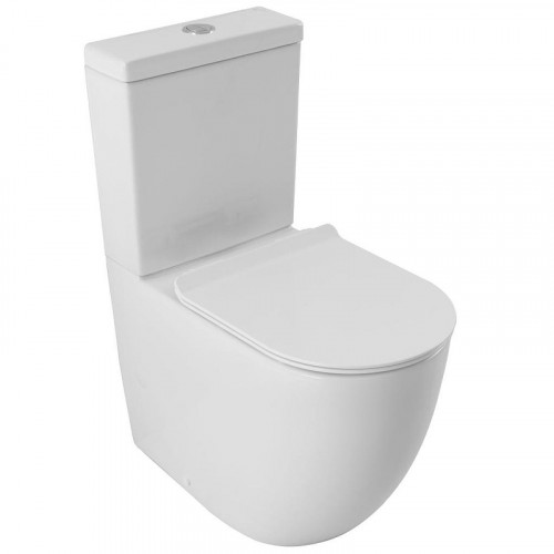 Унитаз компакт Aquanet Zvezda ZV-2-C1 336320 цвет Белый с бачком и сиденьем Микролифт