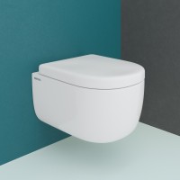 Унитаз Berges Ego Rimless 082122 подвесной с сиденьем Микролифт фарфор подвесной