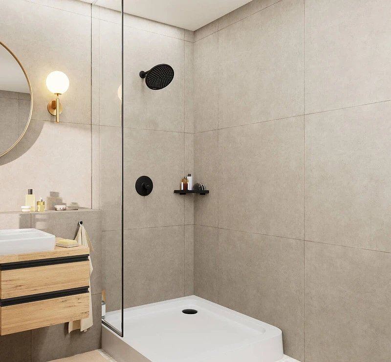 Верхний душ Hansgrohe Crometta S 240 1jet 26723670 Черный матовый пластик на потолок