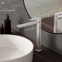 Смеситель для раковины Vincea Vogue (SS) VBF-2VS2BN Брашированный никель нержавеющая сталь