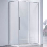 Душевой уголок Vincea Slim-N 140x90 VSR-4SN9014CL профиль Хром стекло прозрачное